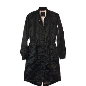 GAP black quilted bomber jacket. Brand new